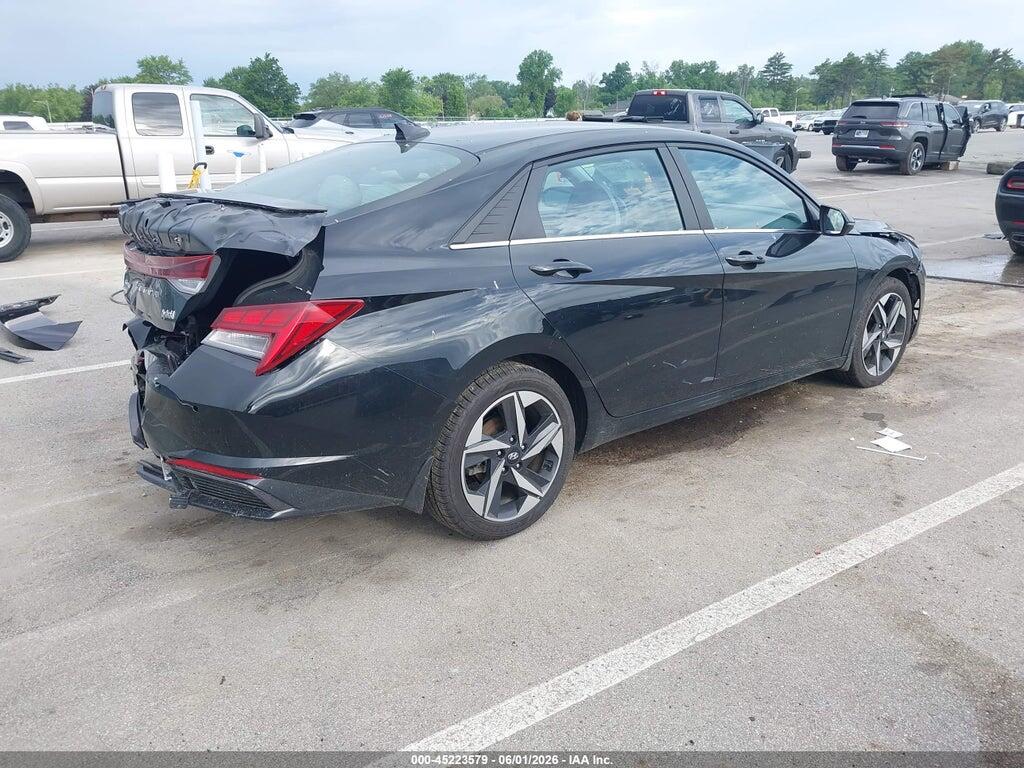 KMHLN4AJ7PU049451 2023 HYUNDAI ELANTRA HYBRID photo no. 4