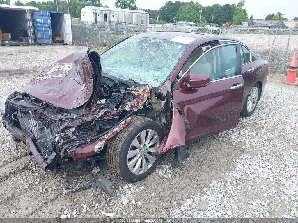 1HGCR2F77EA145557 2014 HONDA ACCORD photo no. 2