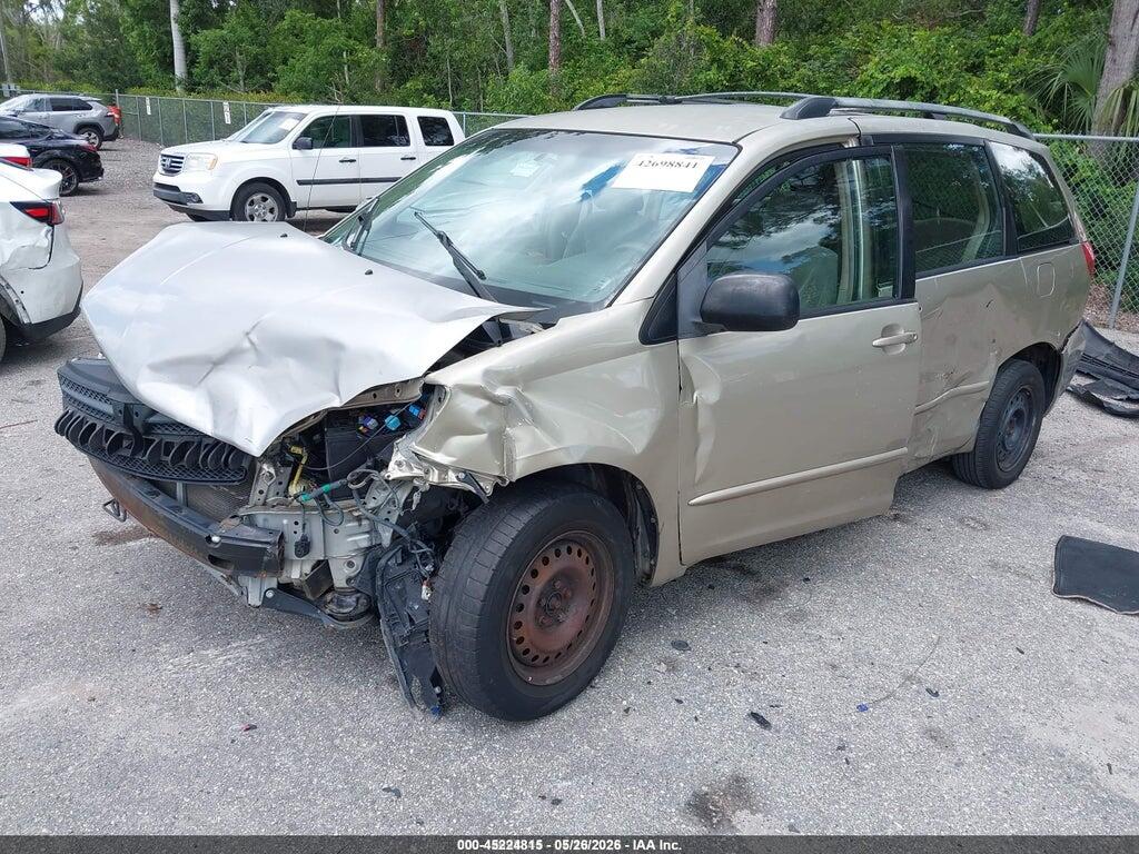 5TDZA23C35S346103 2005 TOYOTA SIENNA photo no. 2