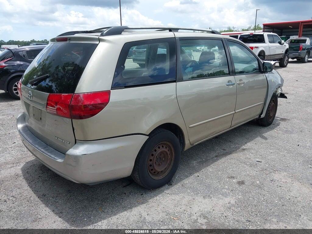 5TDZA23C35S346103 2005 TOYOTA SIENNA photo no. 4
