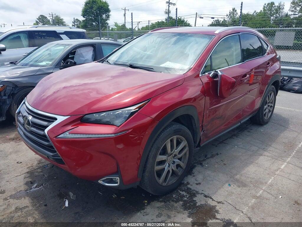 JTJBARBZ2F2016958 2015 LEXUS NX 200T photo no. 2