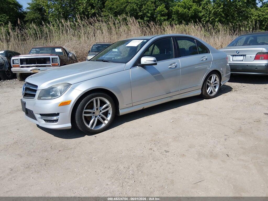 WDDGF4HB0EG223394 2014 MERCEDES-BENZ C 250 photo no. 2