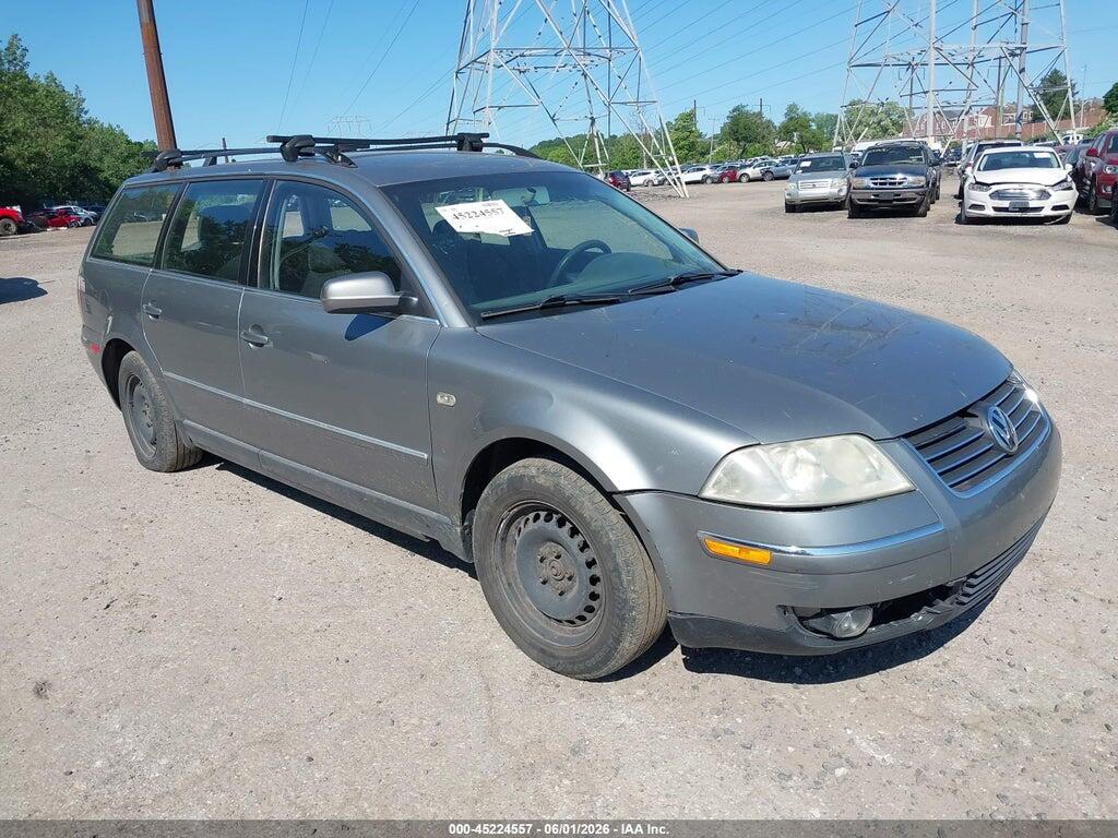 WVWXH63BX2E104993 2002 VOLKSWAGEN PASSAT photo no. 1