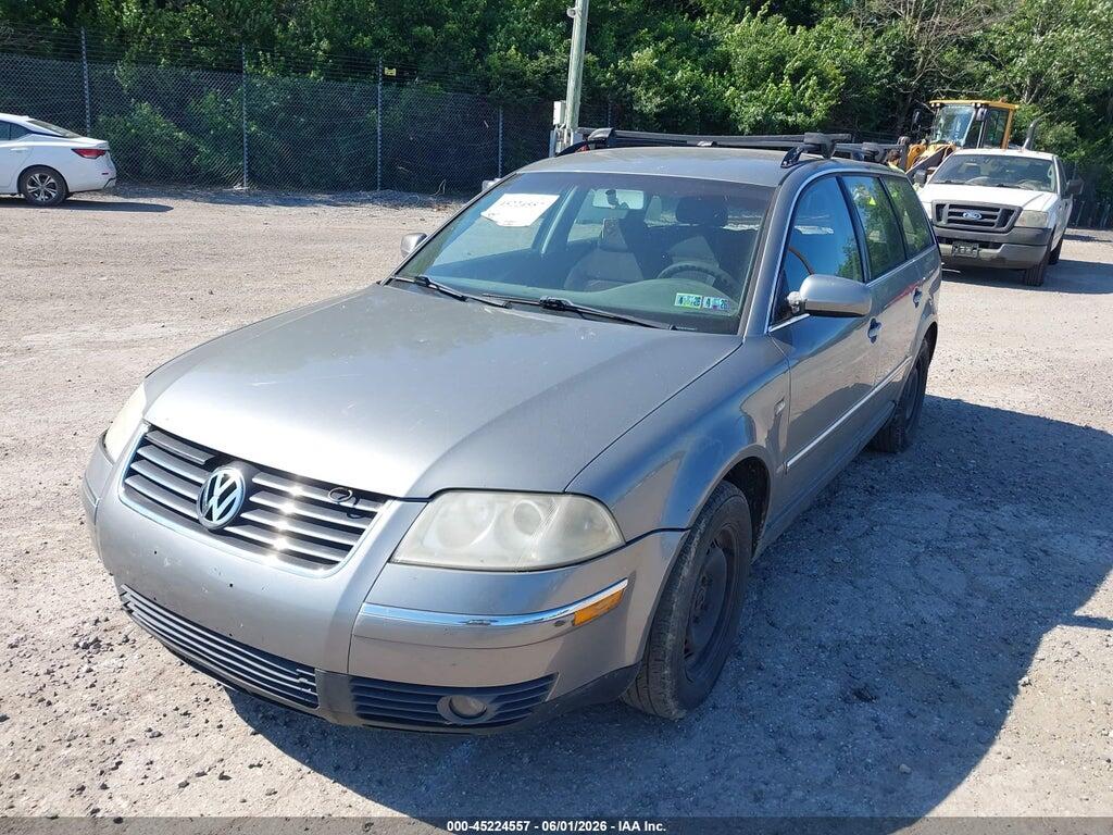WVWXH63BX2E104993 2002 VOLKSWAGEN PASSAT photo no. 2