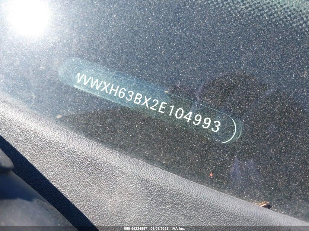 WVWXH63BX2E104993 2002 VOLKSWAGEN PASSAT photo no. 9