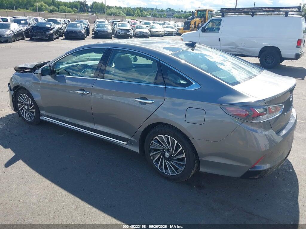KMHE34L33JA083943 2018 HYUNDAI SONATA HYBRID photo no. 3