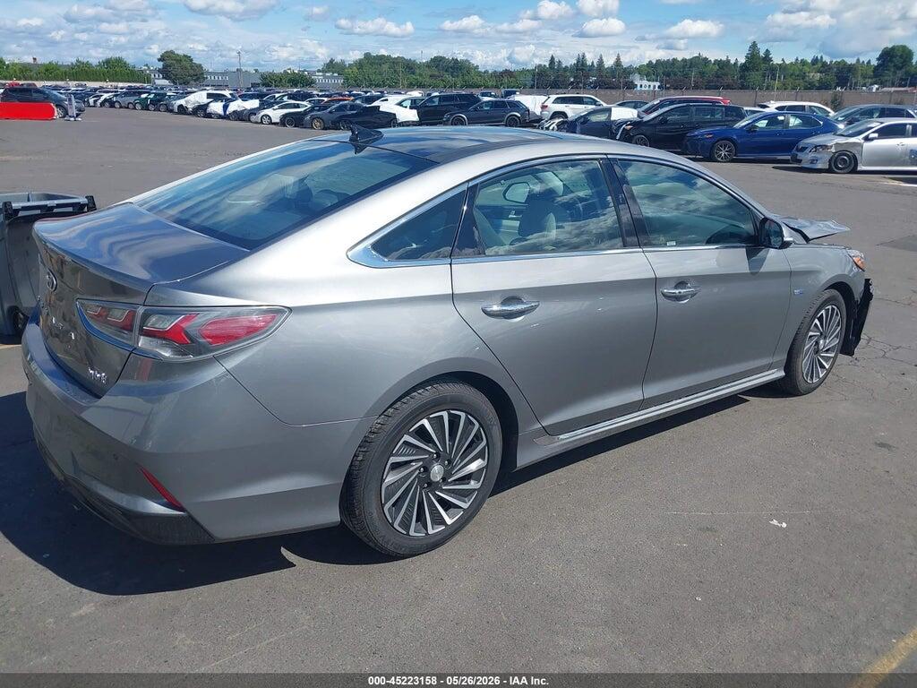 KMHE34L33JA083943 2018 HYUNDAI SONATA HYBRID photo no. 4