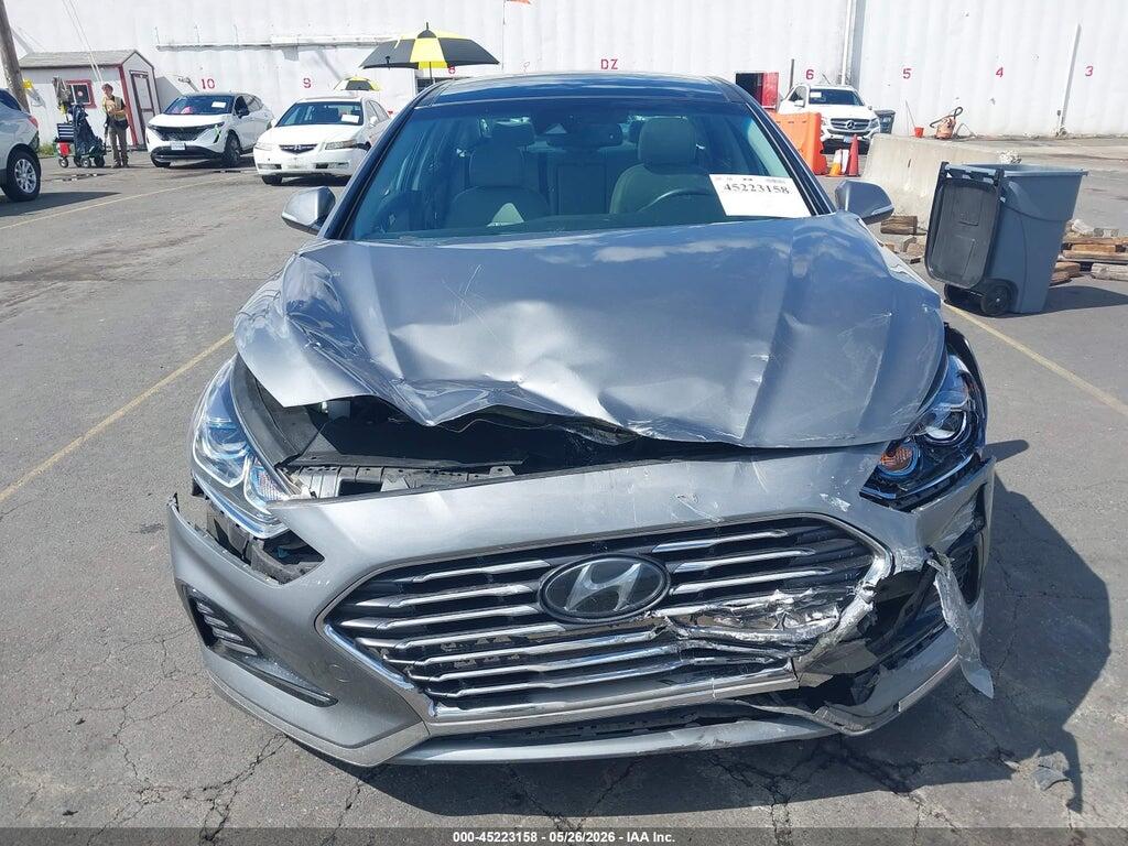 KMHE34L33JA083943 2018 HYUNDAI SONATA HYBRID photo no. 6