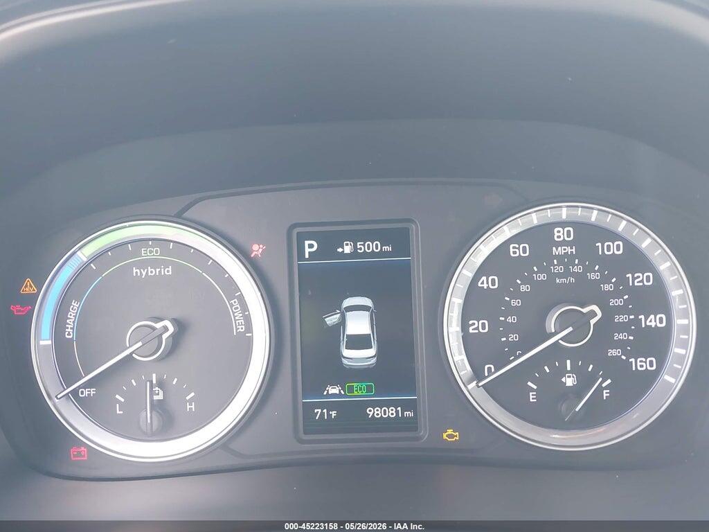 KMHE34L33JA083943 2018 HYUNDAI SONATA HYBRID photo no. 7