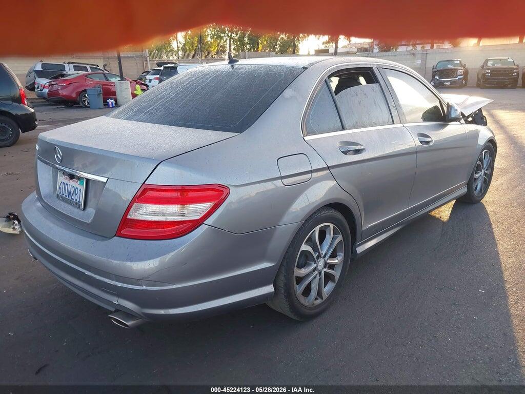 WDDGF54X98R020861 2008 MERCEDES-BENZ C 300 photo no. 4