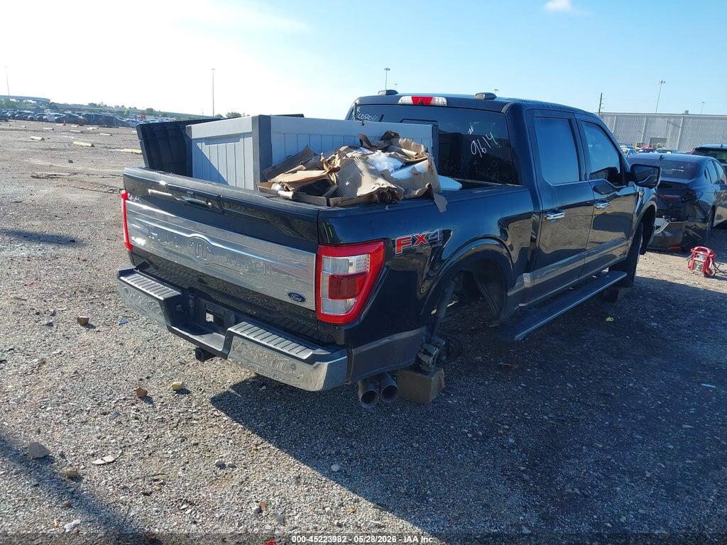 1FTFW1E50NFA79614 2022 FORD F-150 photo no. 4