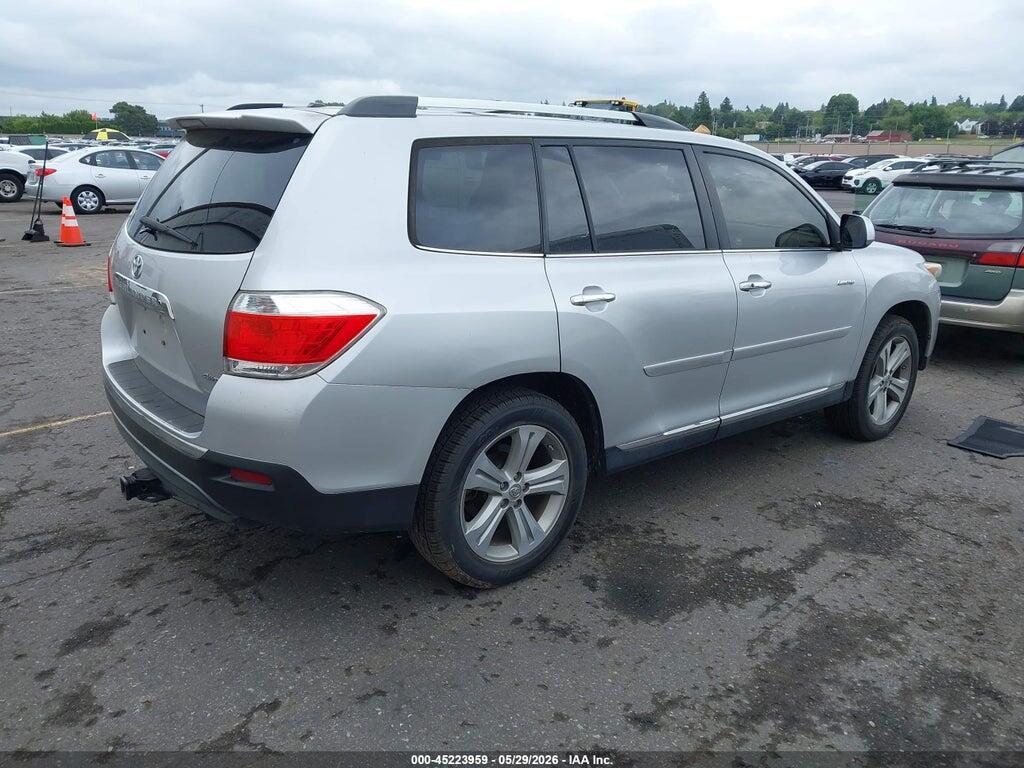 5TDDK3EH5CS122219 2012 TOYOTA HIGHLANDER photo no. 4