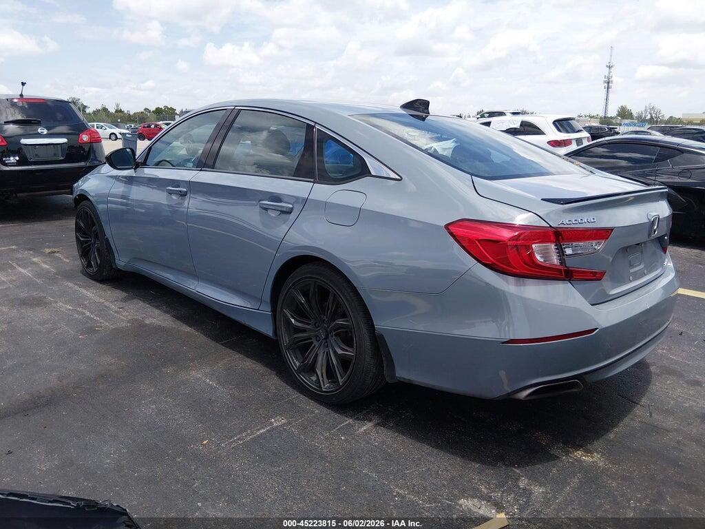 1HGCV1F37MA028031 2021 HONDA ACCORD photo no. 3