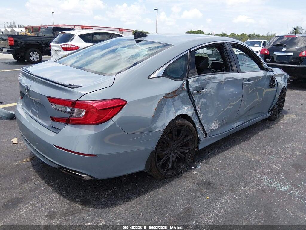1HGCV1F37MA028031 2021 HONDA ACCORD photo no. 4