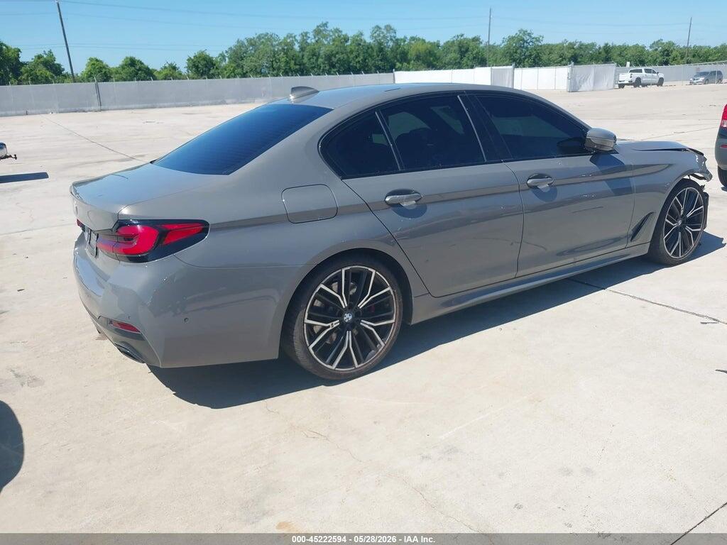 WBA53BH00MCF08129 2021 BMW 530I photo no. 4