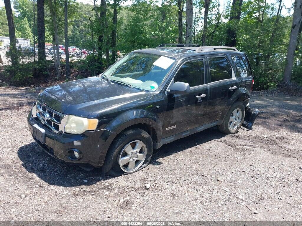 1FMCU03138KD15182 2008 FORD ESCAPE photo no. 2