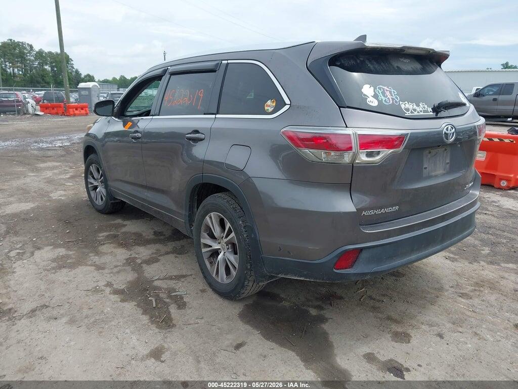 5TDJKRFH5FS095189 2015 TOYOTA HIGHLANDER photo no. 3