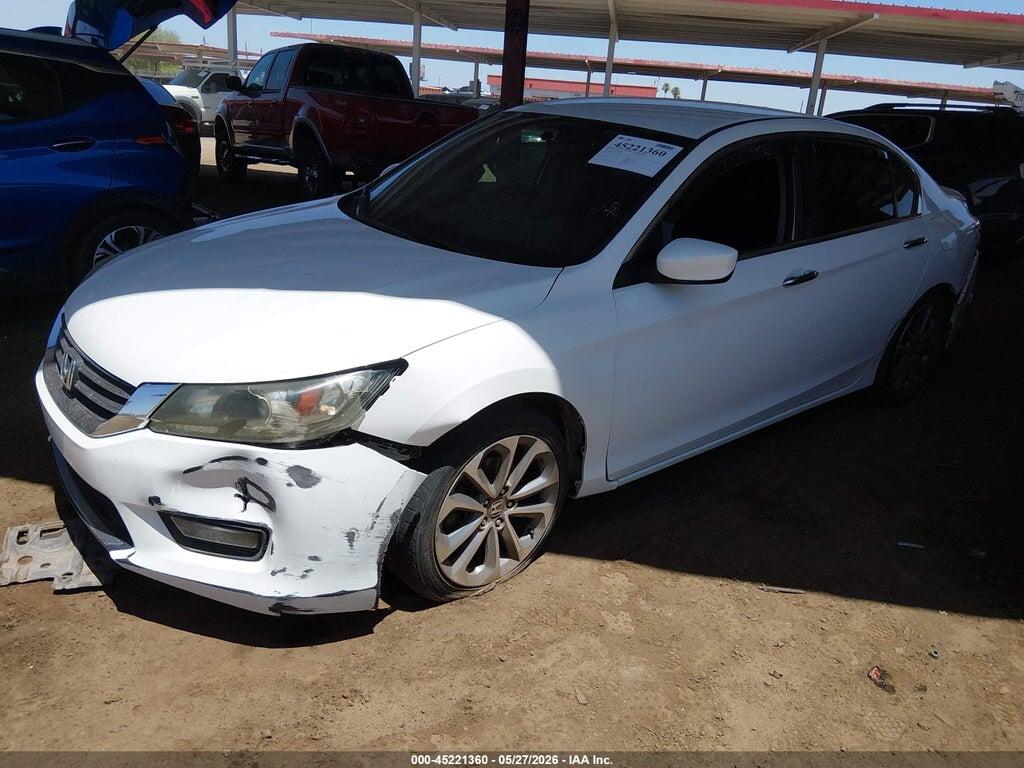 1HGCR2F50EA230965 2014 HONDA ACCORD photo no. 2
