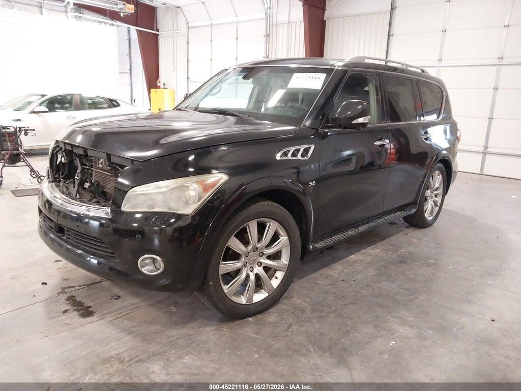 JN8AZ2NC1E9351189 2014 INFINITI QX80 photo no. 2