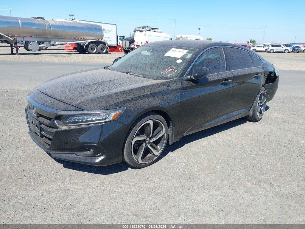 1HGCV1F47NA072198 2022 HONDA ACCORD photo no. 2