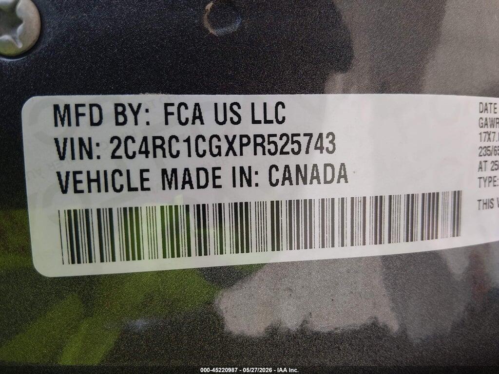 2C4RC1CGXPR525743 2023 CHRYSLER VOYAGER photo no. 9