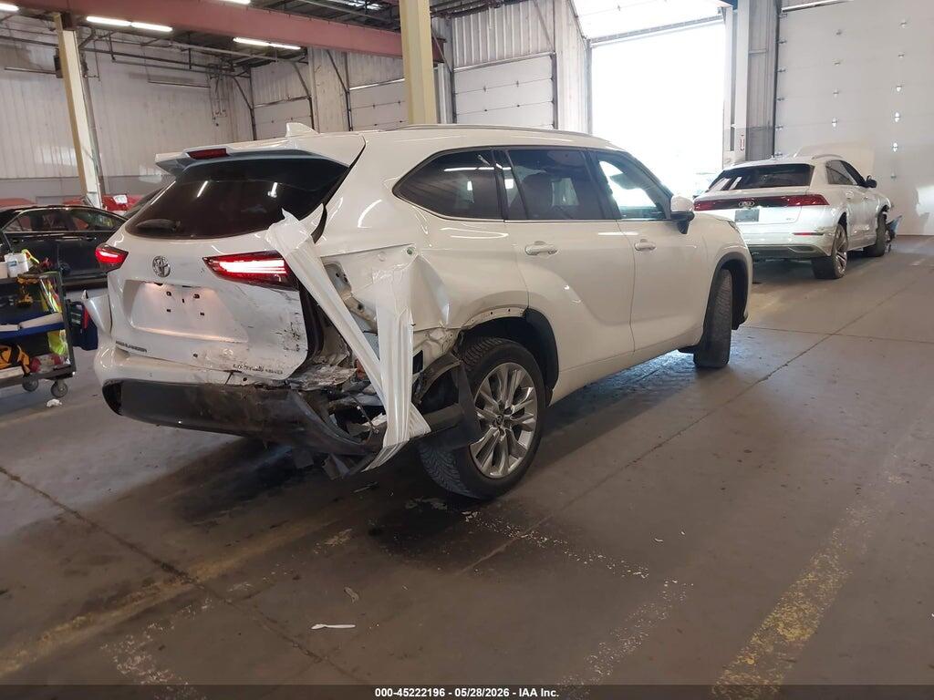 5TDDZRBH6MS123285 2021 TOYOTA HIGHLANDER photo no. 4