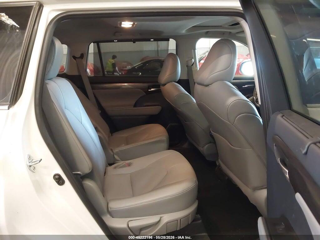 5TDDZRBH6MS123285 2021 TOYOTA HIGHLANDER photo no. 8
