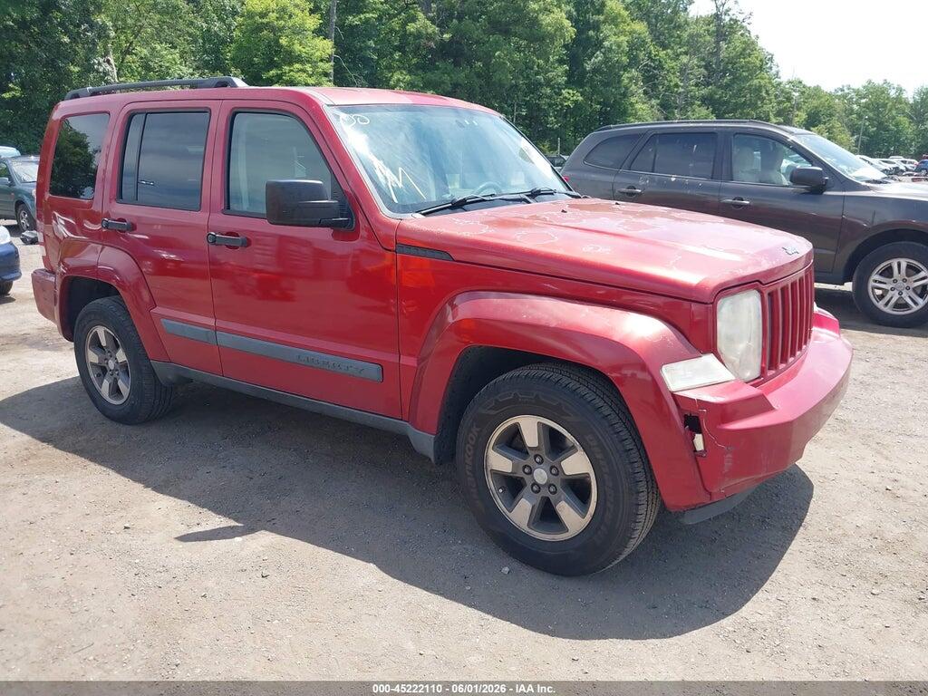 1J8GN28K18W105584 2008 JEEP LIBERTY photo no. 1