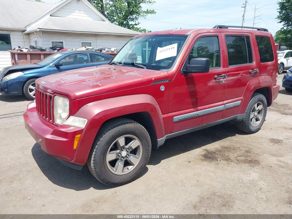 1J8GN28K18W105584 2008 JEEP LIBERTY photo no. 2