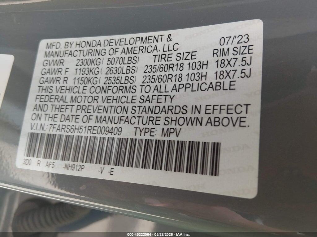 7FARS6H51RE009409 2024 HONDA CR-V HYBRID photo no. 9