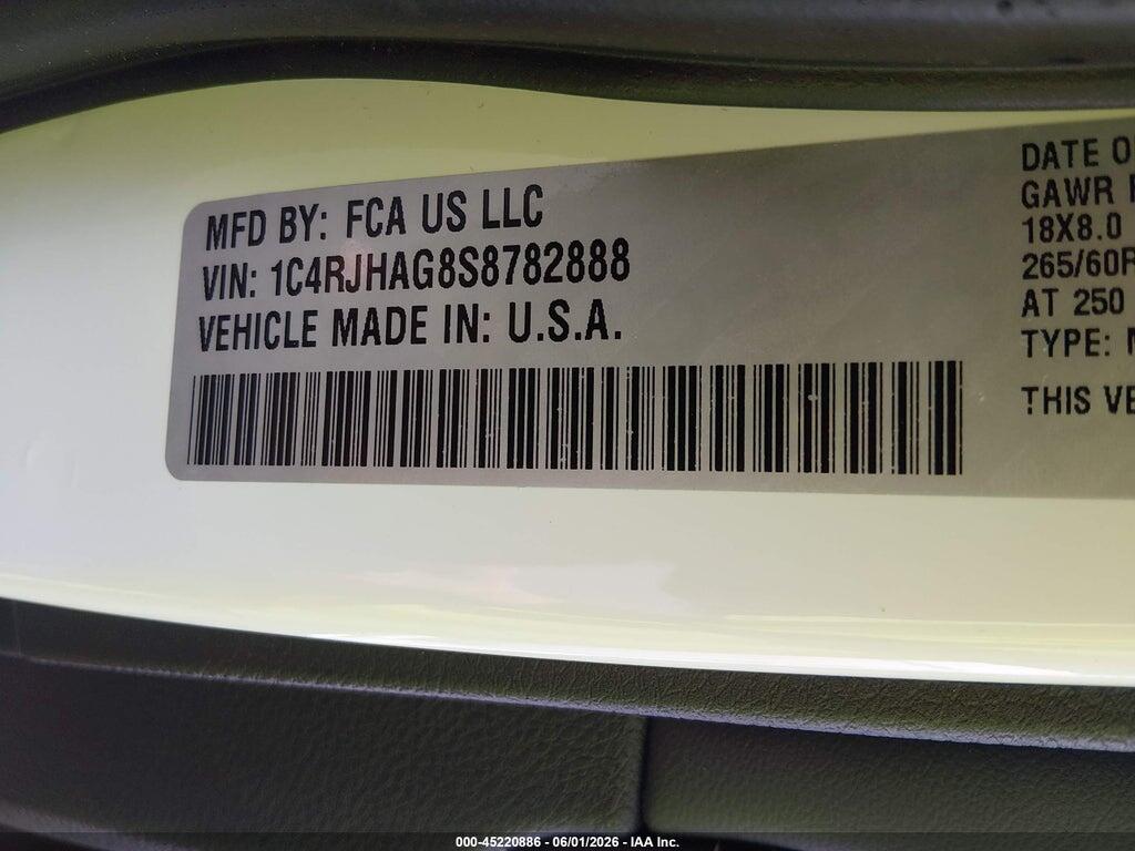 1C4RJHAG8S8782888 2025 JEEP GRAND CHEROKEE photo no. 9