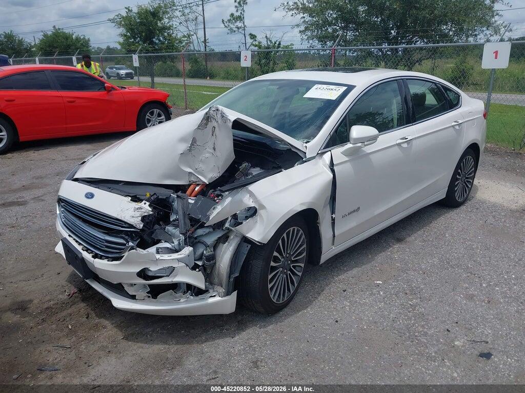 3FA6P0LU8JR240473 2018 FORD FUSION HYBRID photo no. 2