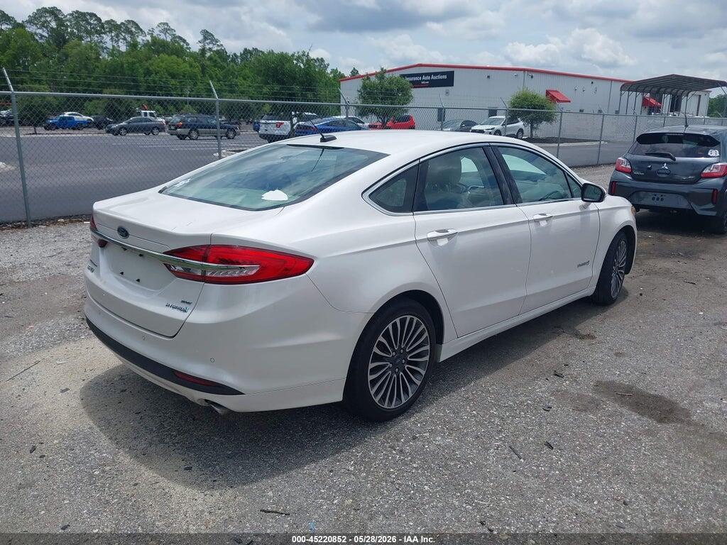 3FA6P0LU8JR240473 2018 FORD FUSION HYBRID photo no. 4