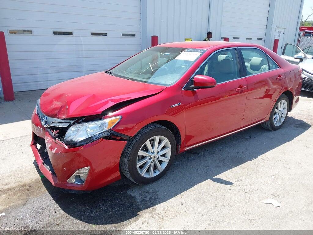 4T1BD1FK6CU054309 2012 TOYOTA CAMRY HYBRID photo no. 2