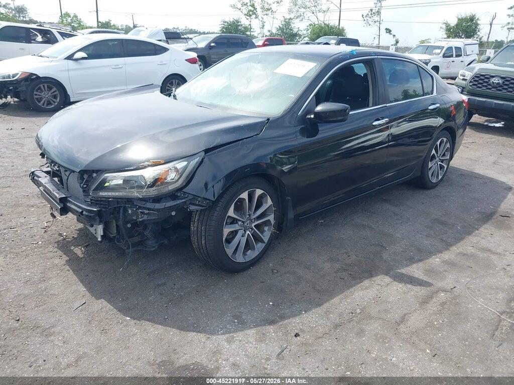 1HGCR2F53EA284776 2014 HONDA ACCORD photo no. 2