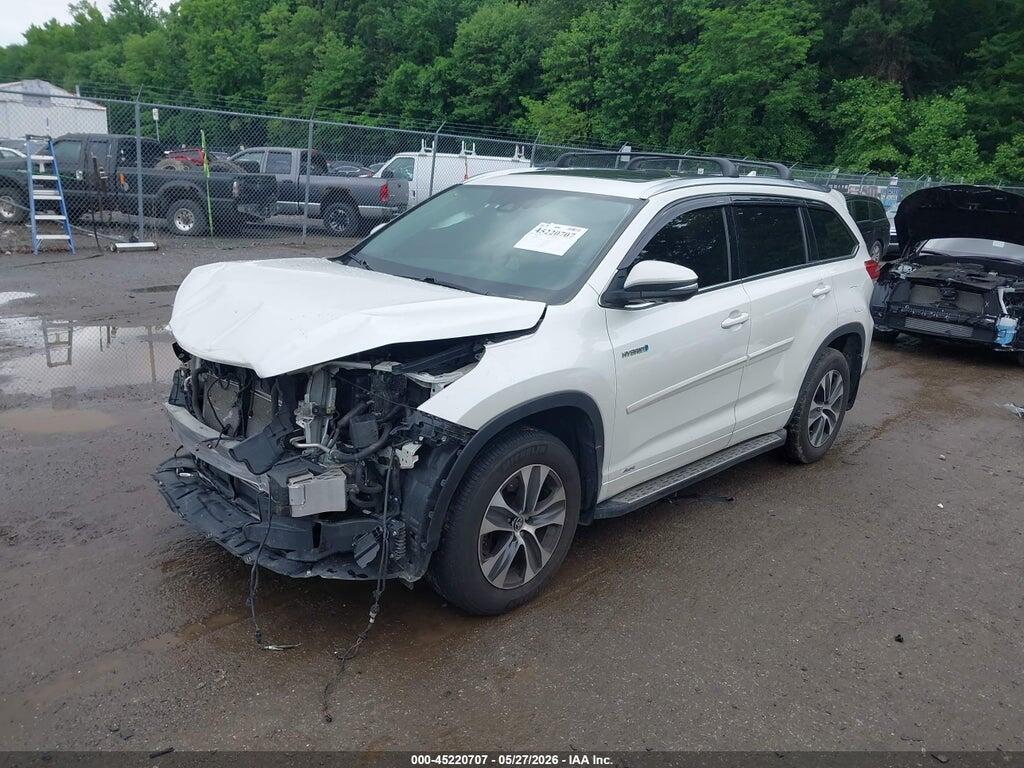 5TDDGRFH8KS060784 2019 TOYOTA HIGHLANDER HYBRID photo no. 2