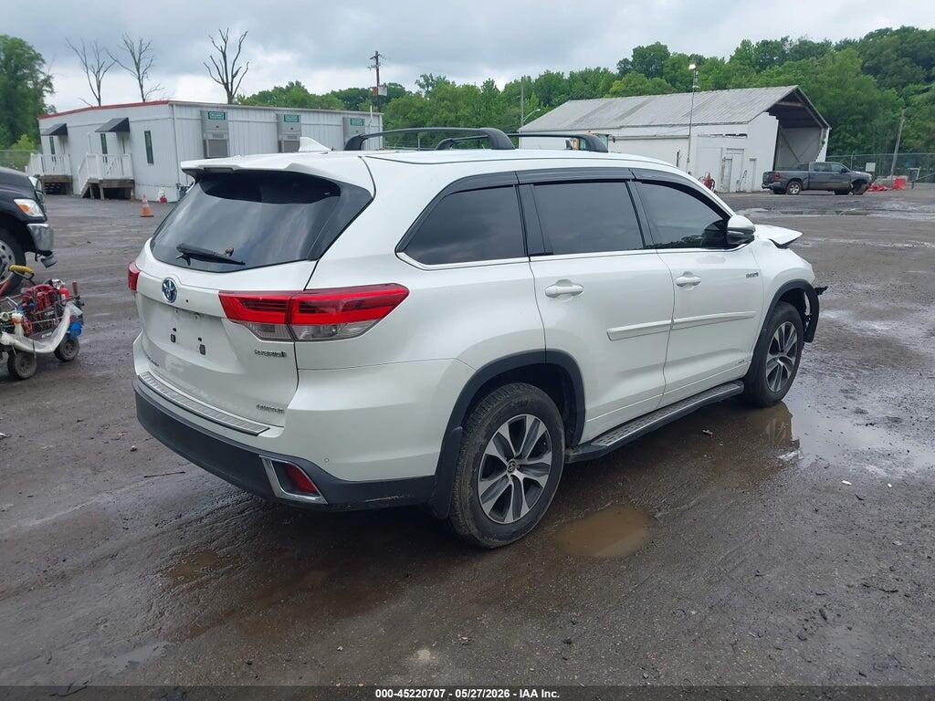 5TDDGRFH8KS060784 2019 TOYOTA HIGHLANDER HYBRID photo no. 4