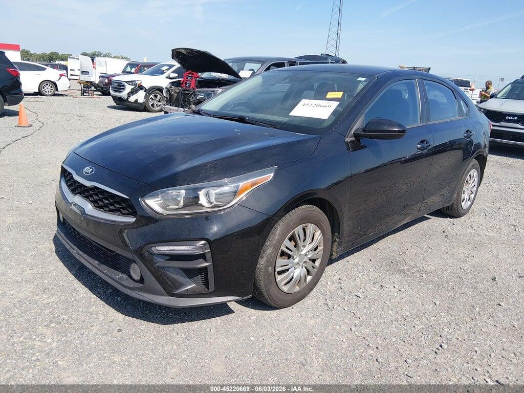 3KPF24AD9ME368512 2021 KIA FORTE photo no. 2