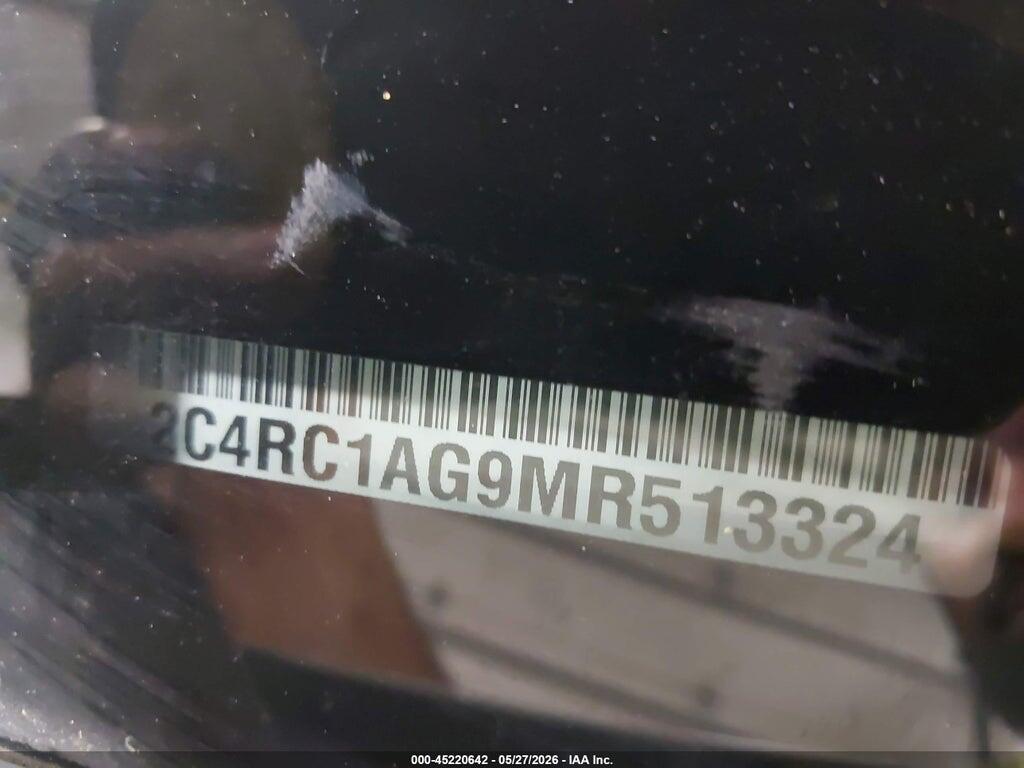 2C4RC1AG9MR513324 2021 CHRYSLER VOYAGER photo no. 9