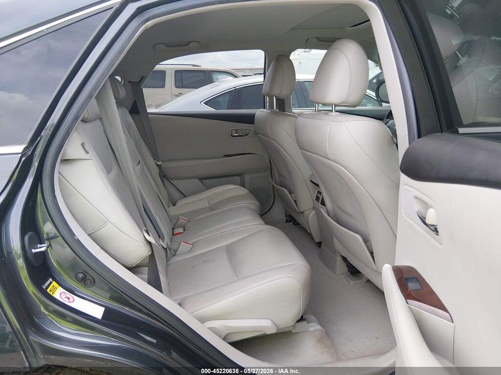 2T2BK1BAXAC038482 2010 LEXUS RX 350 photo no. 8