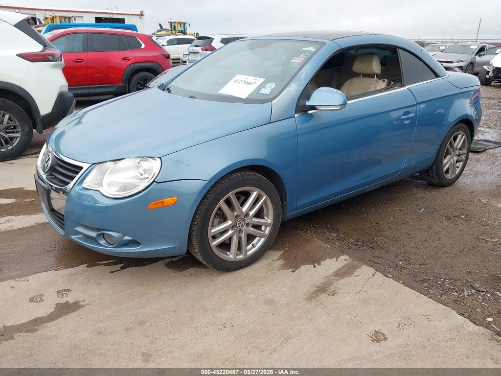 WVWFA71F98V001925 2008 VOLKSWAGEN EOS photo no. 2