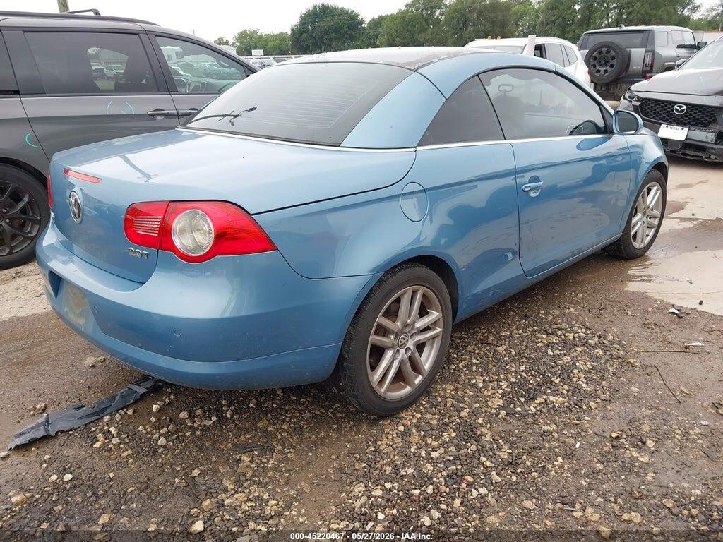 WVWFA71F98V001925 2008 VOLKSWAGEN EOS photo no. 4