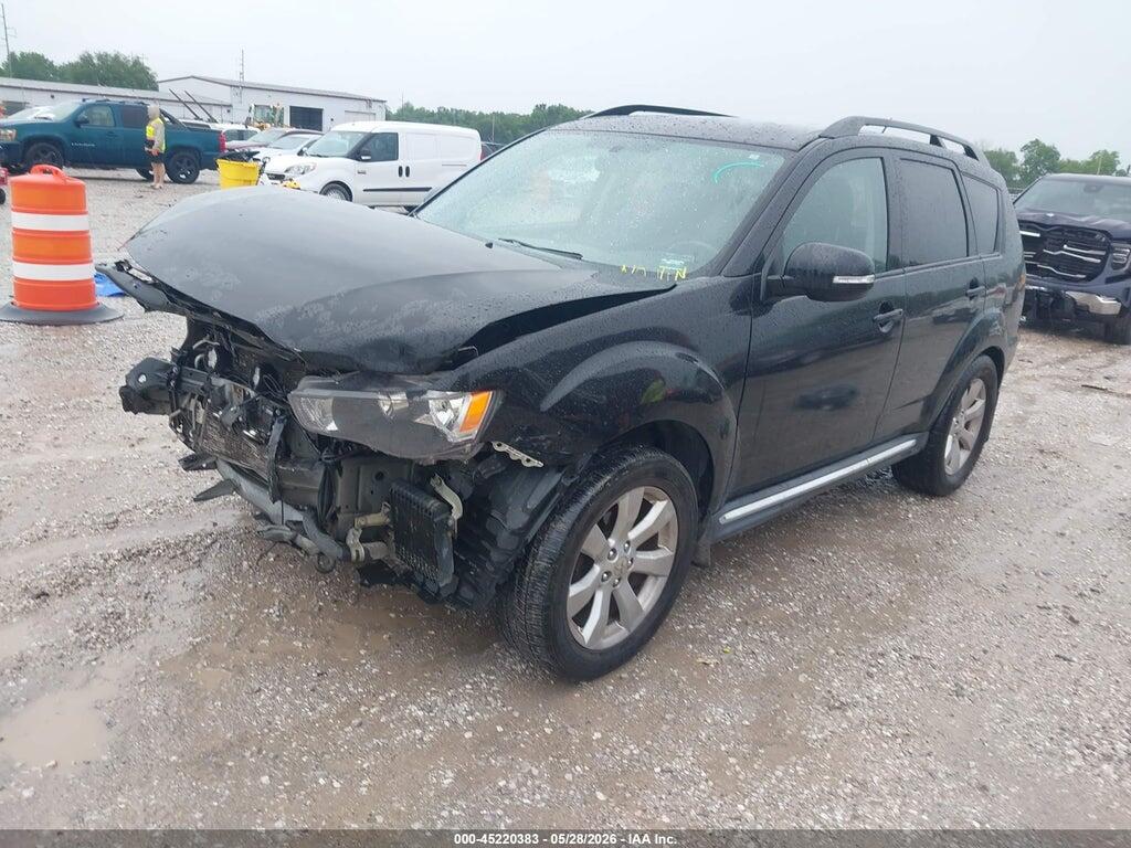 JA4JS4AX5AZ012864 2010 MITSUBISHI OUTLANDER photo no. 2