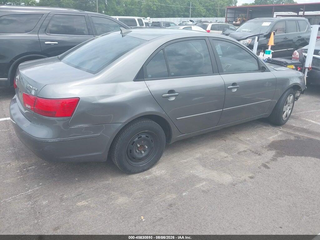 5NPET4AC2AH584953 2010 HYUNDAI SONATA photo no. 4