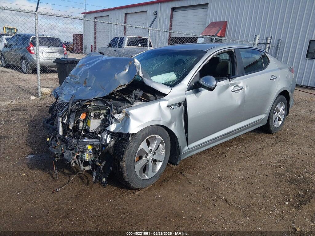 KNAGM4AD8F5086081 2015 KIA OPTIMA HYBRID photo no. 2