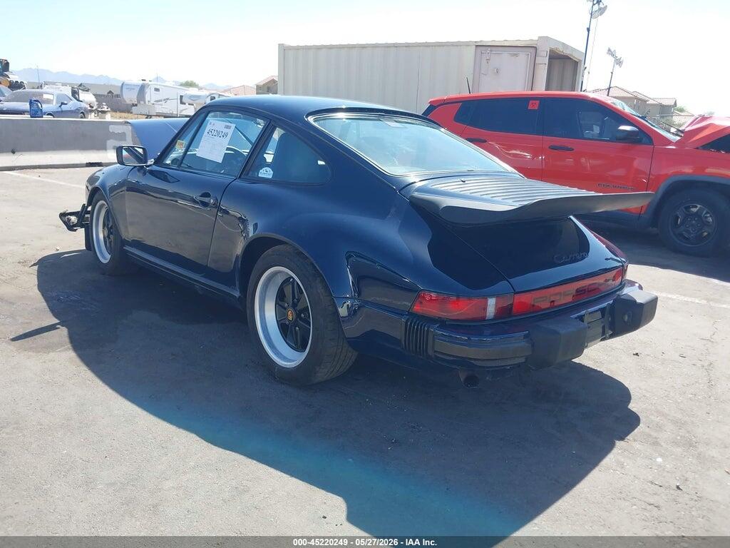 WP0AB0919GS122056 1986 PORSCHE 911 photo no. 3