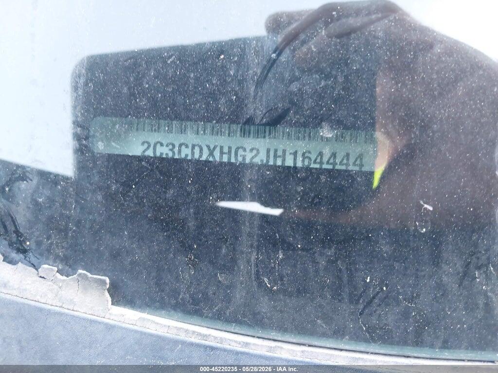 2C3CDXHG2JH164444 2018 DODGE CHARGER photo no. 9