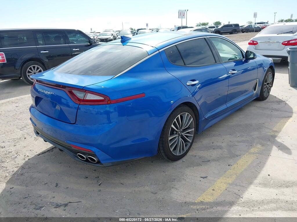 KNAE25LA6K6047645 2019 KIA STINGER photo no. 4