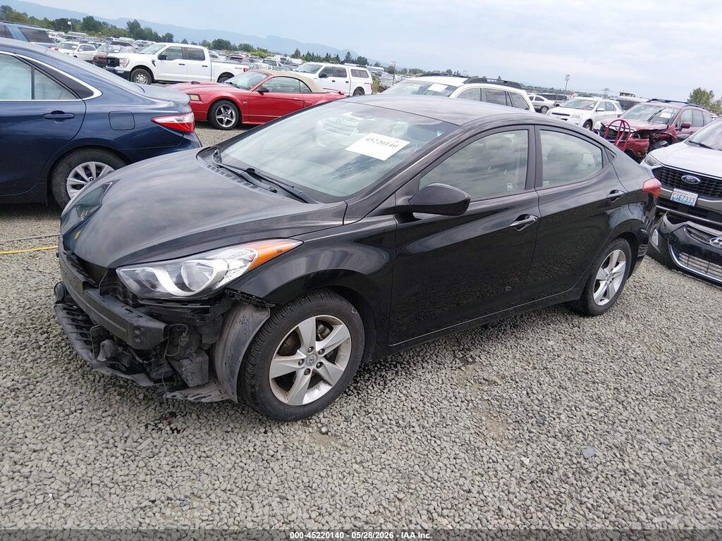 KMHDH4AE6CU313901 2012 HYUNDAI ELANTRA photo no. 2