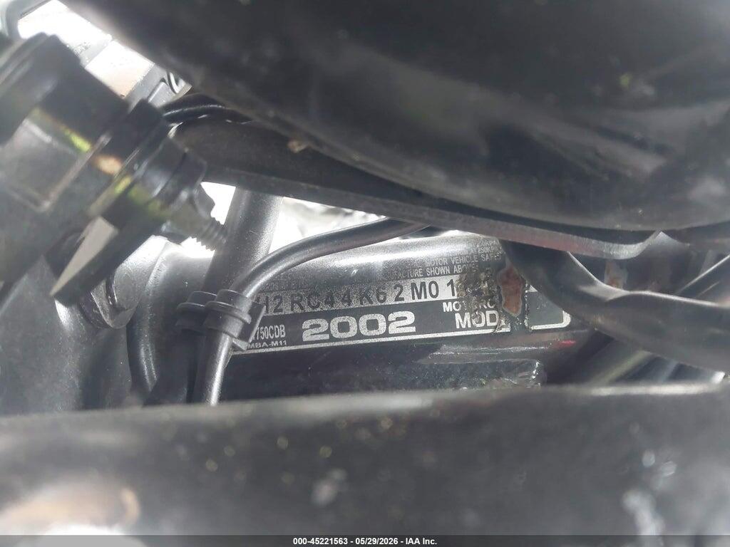 JH2RC44K62M010133 2002 HONDA VT750 photo no. 10